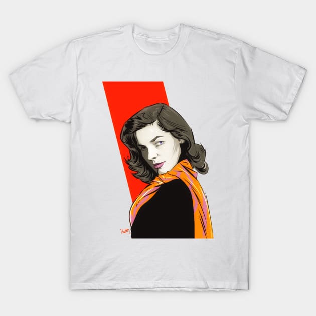 Lauren Bacall - An illustration by Paul Cemmick T-Shirt by PLAYDIGITAL2020